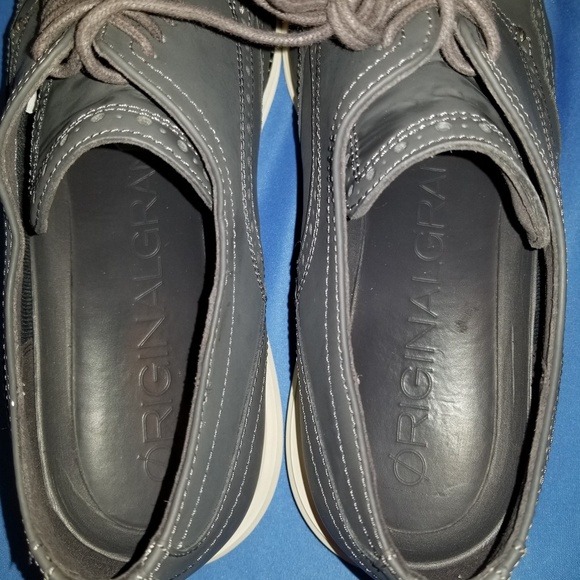 Cole Haan Originalgrand Oxford Shoes 10M Gray - Picture 6 of 7
